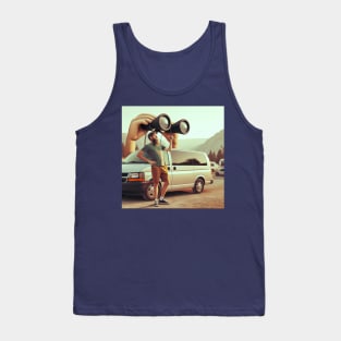 Funny Camping Presents - Looking for Adventure Tank Top